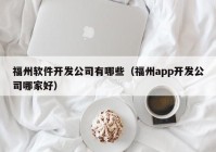 福州软件开发公司有哪些（福州app开发公司哪家好）