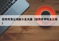 软件开发公司前十名大唐（软件开发知名公司）