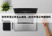 软件开发公司怎么赚钱（软件开发公司赚钱吗）